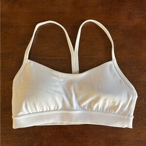 Lululemon White Sports Bra